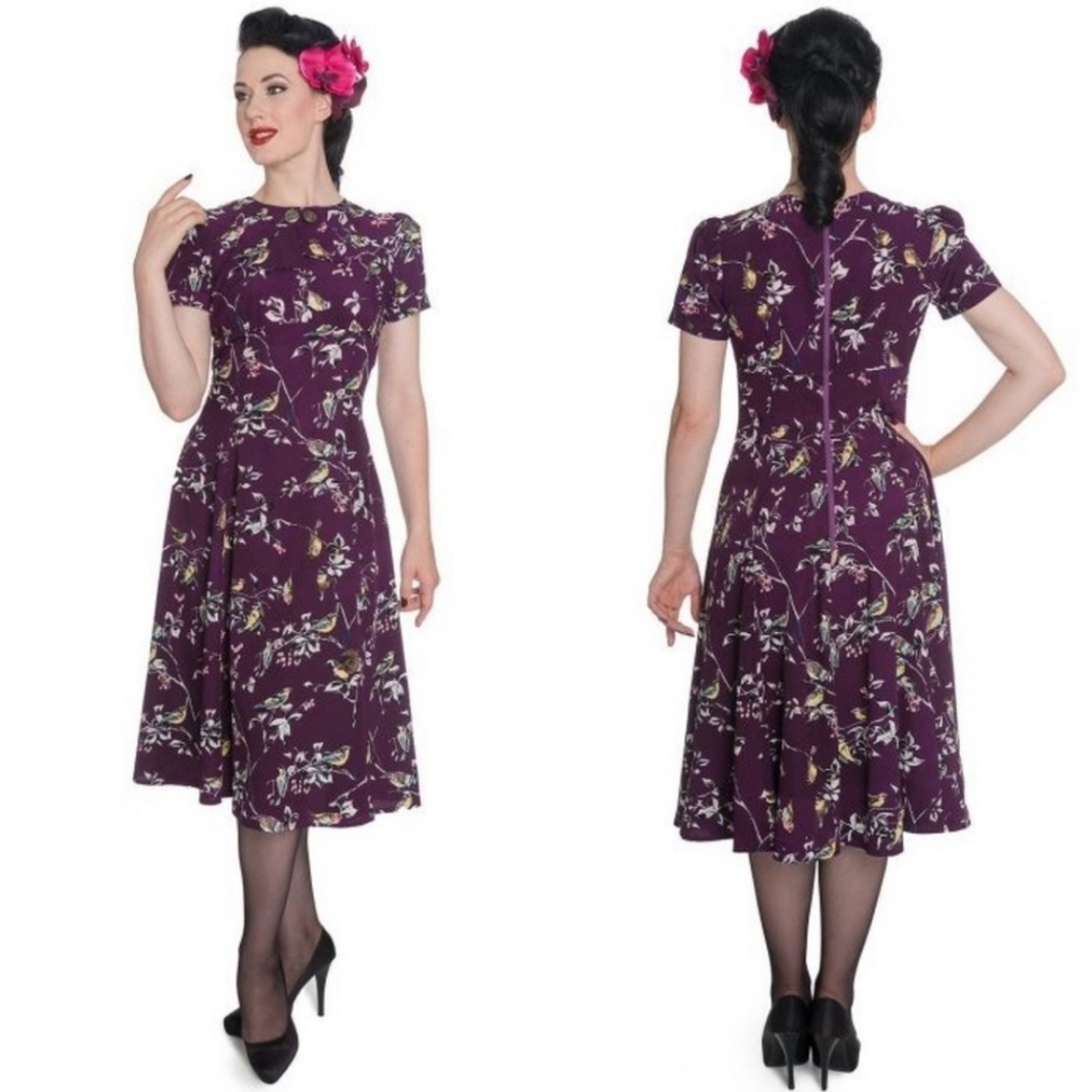 Hell Bunny Vixen "Birdy" Dress